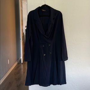 Navy blue dress